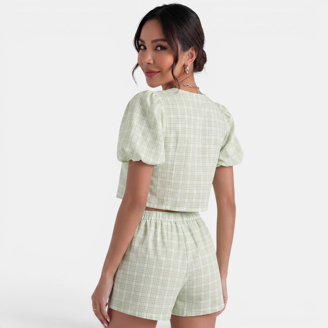 Conjunto Cuadros Mujer Verano