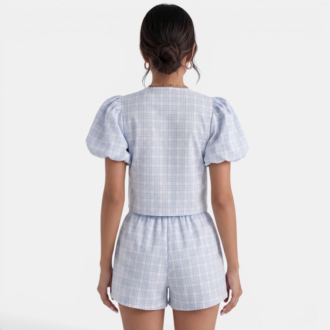 Conjunto Cuadros Mujer Verano