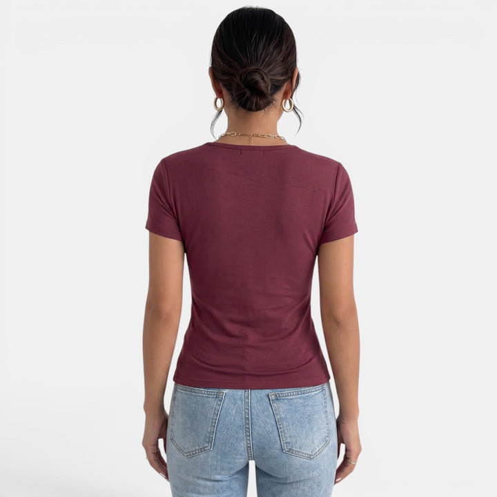 Camiseta Mujer Básica Verano