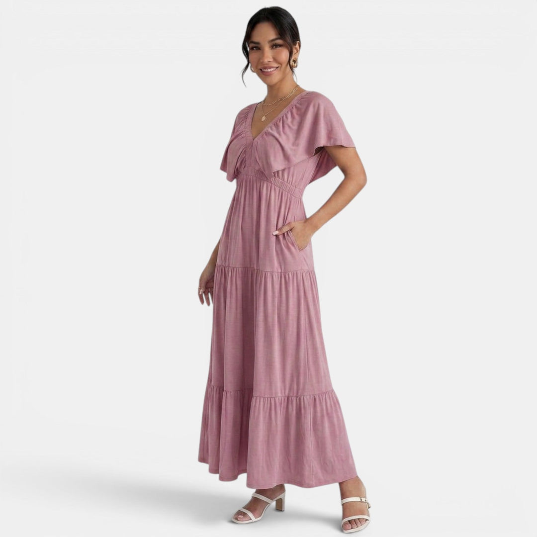 Vestido Largo Elegante Mujer