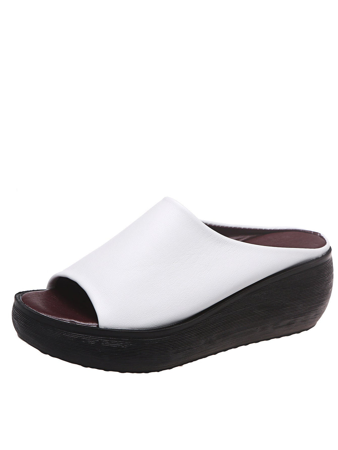 Sandalias plataforma abiertas para mujer - Clarissa