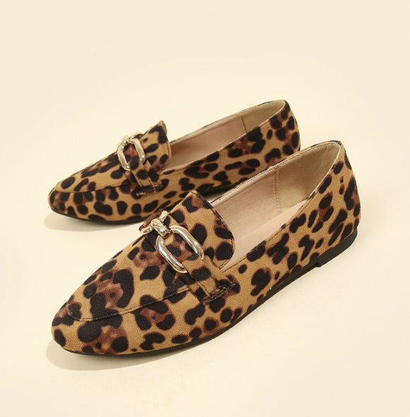Mocasines para mujer de punta redonda casual - Brisel