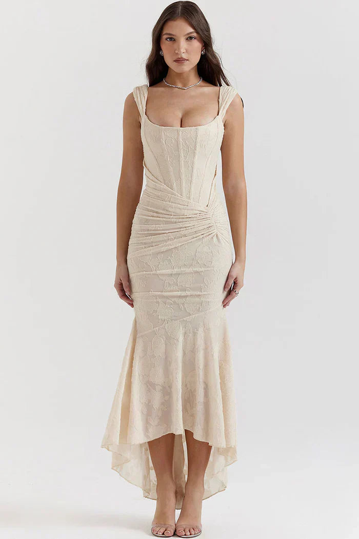 Celeste Fishtail - Maxivestido