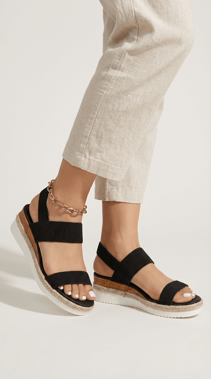 Sandalias de plataforma Elora Stretch