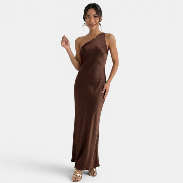 Vestido Largo Encaje Espalda Abierta