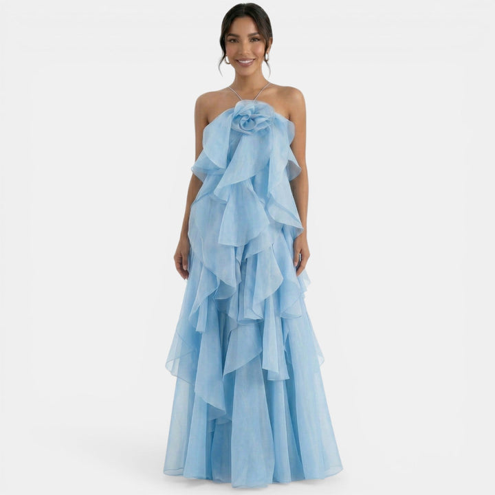 Vestido Largo Elegante Mujer