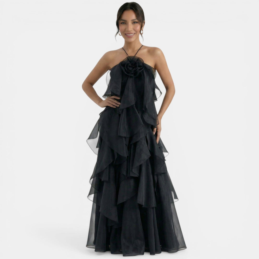 Vestido Largo Elegante Mujer