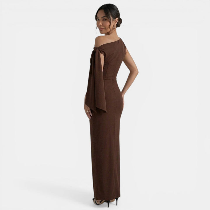 Vestido Maxi Mujer Lazo