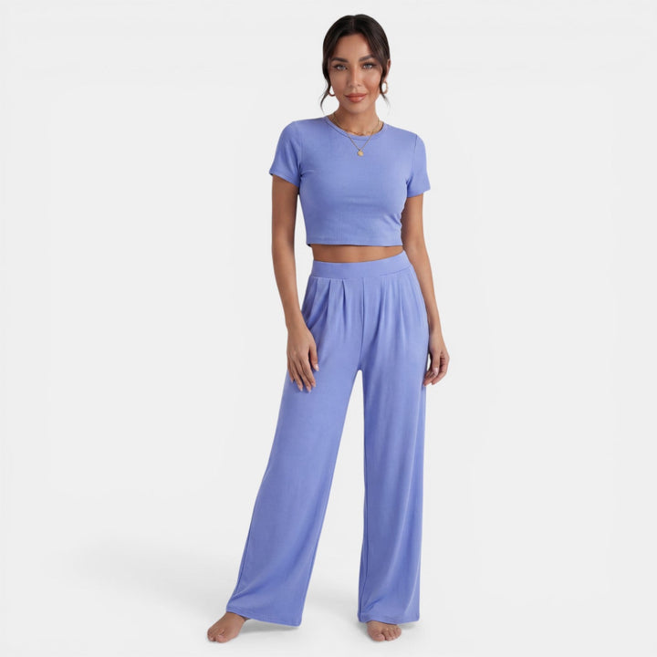 Conjunto Mujer Verano Camiseta y Pantalón