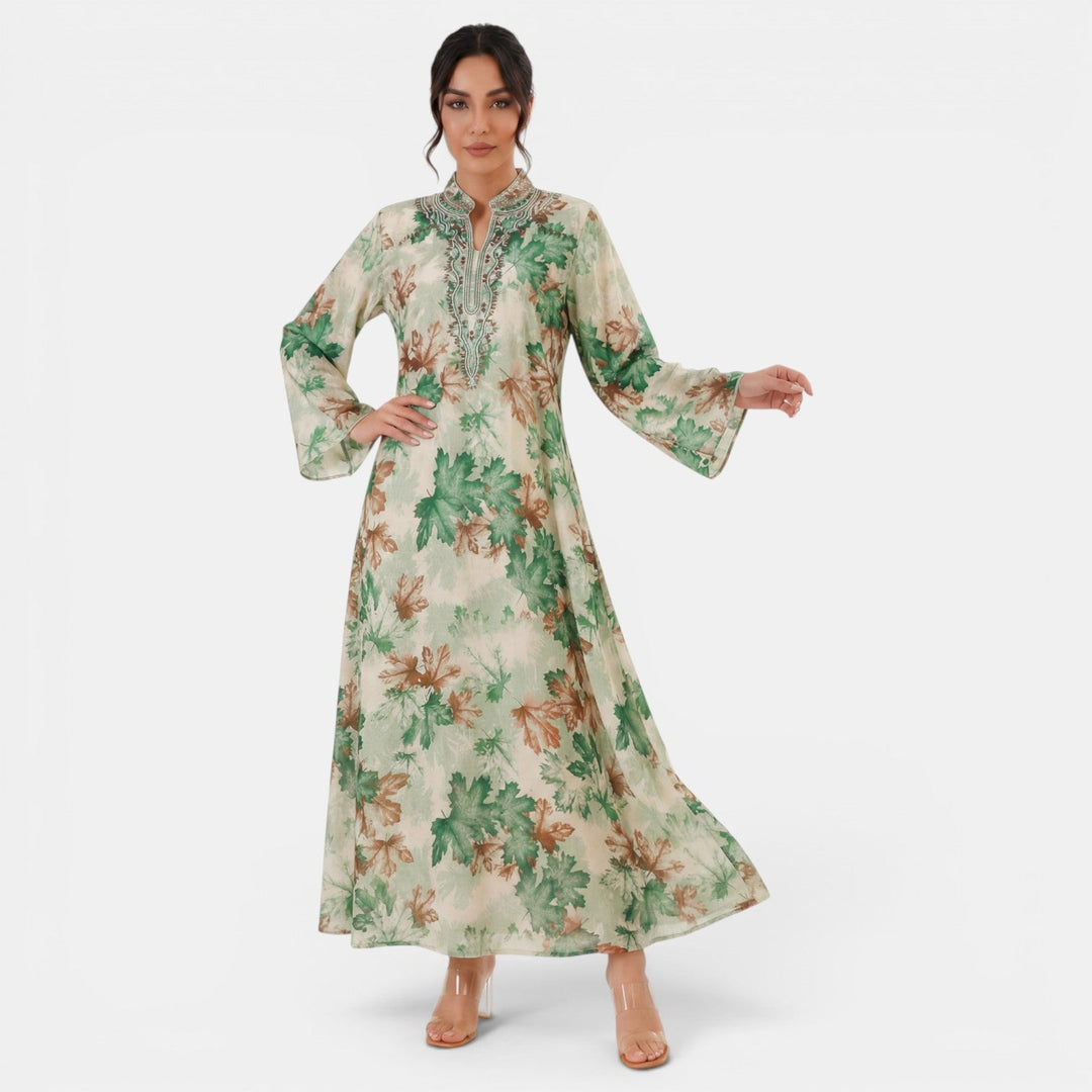 Vestido Largo Floral Mujer Verano