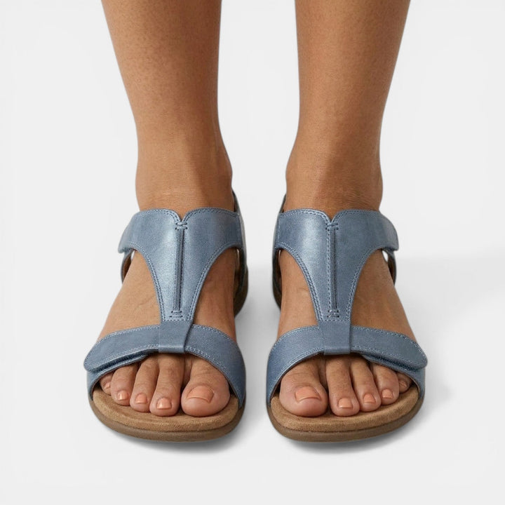 Sandalias Plataforma Mujer Velcro