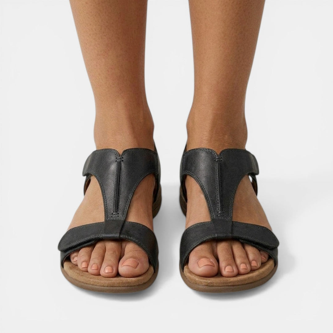 Sandalias Plataforma Mujer Velcro