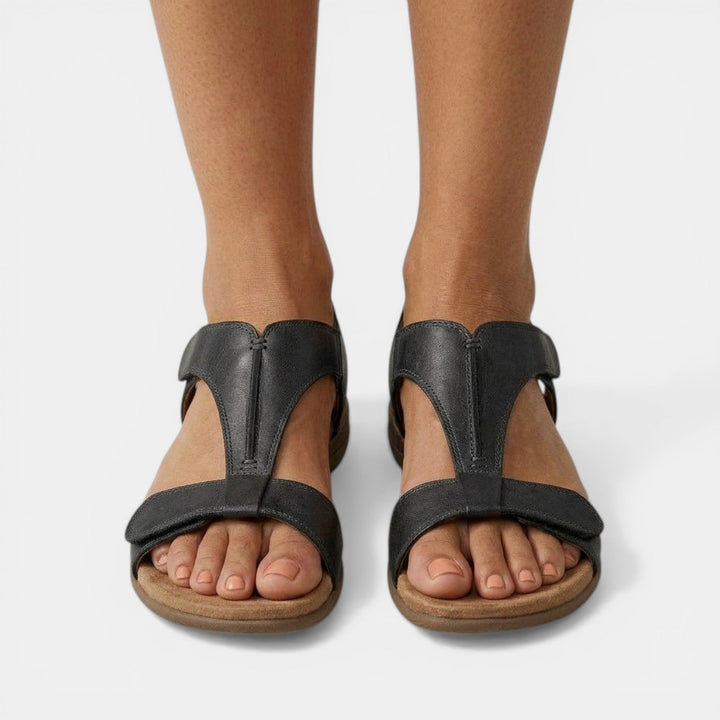 Sandalias Plataforma Mujer Velcro