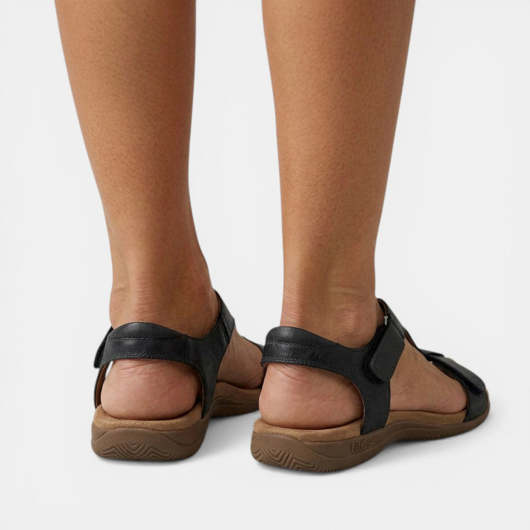 Sandalias Plataforma Mujer Velcro