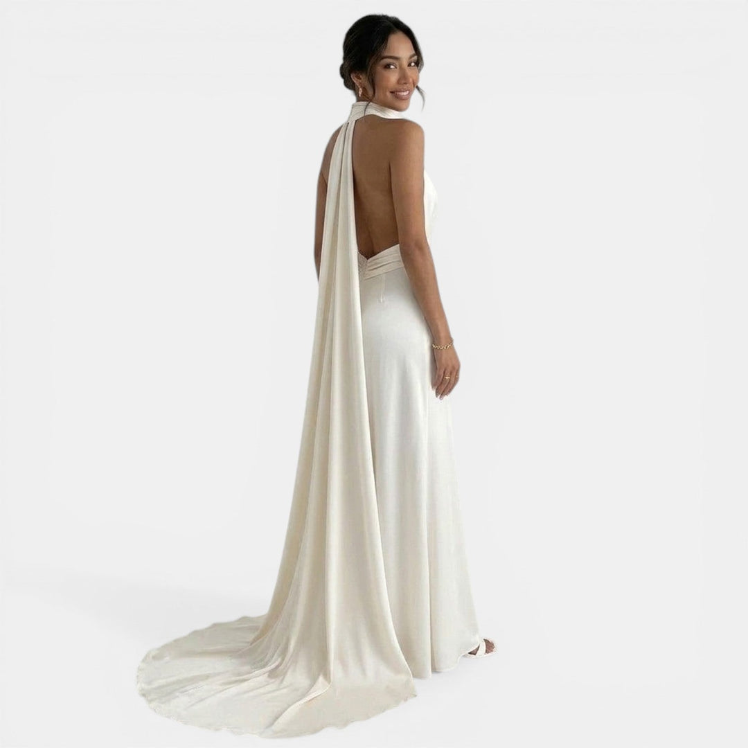 Vestido Novia Largo Ajustado