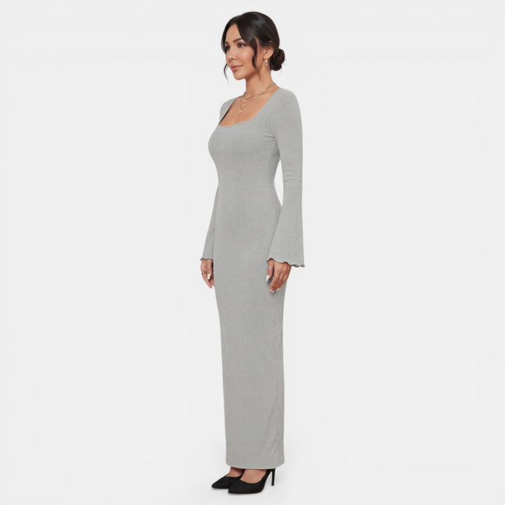 Vestido Maxi Moldeador Mujer Doble Capa