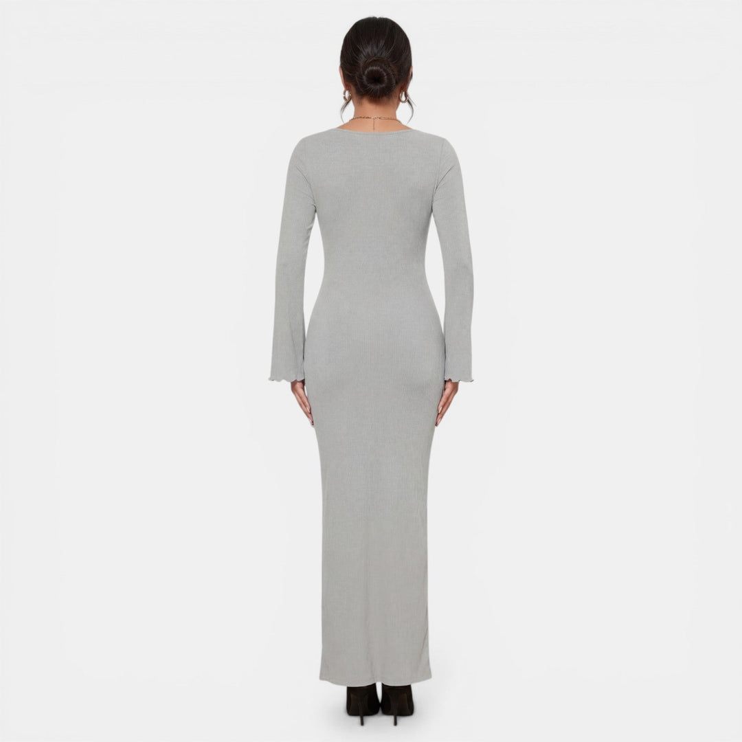 Vestido Maxi Moldeador Mujer Doble Capa