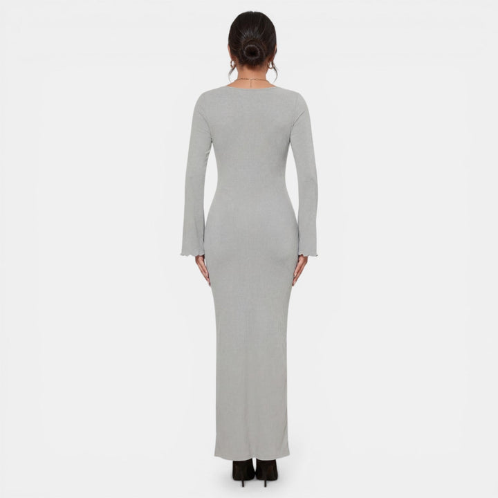 Vestido Maxi Moldeador Mujer Doble Capa