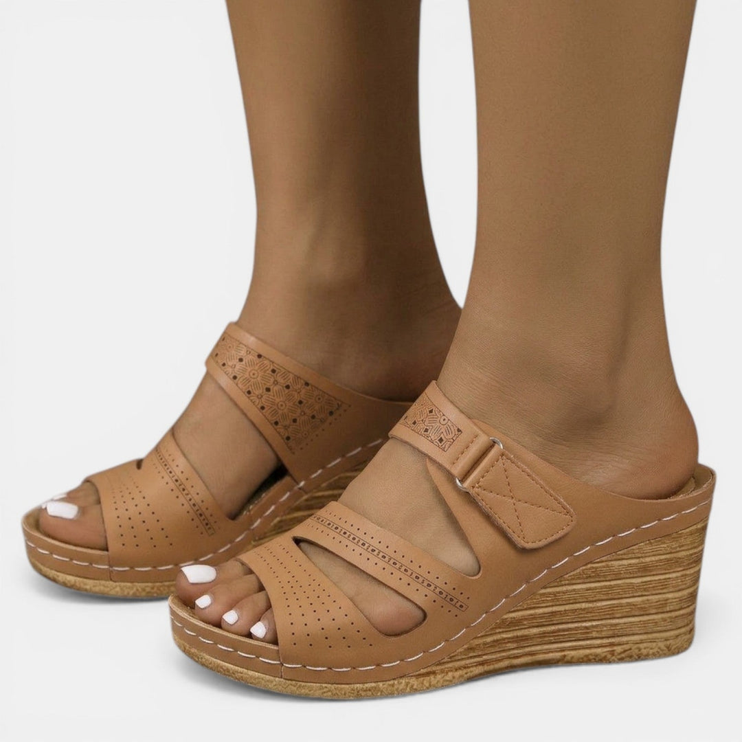 Sandalias Ortopédicas Mujer Cuña