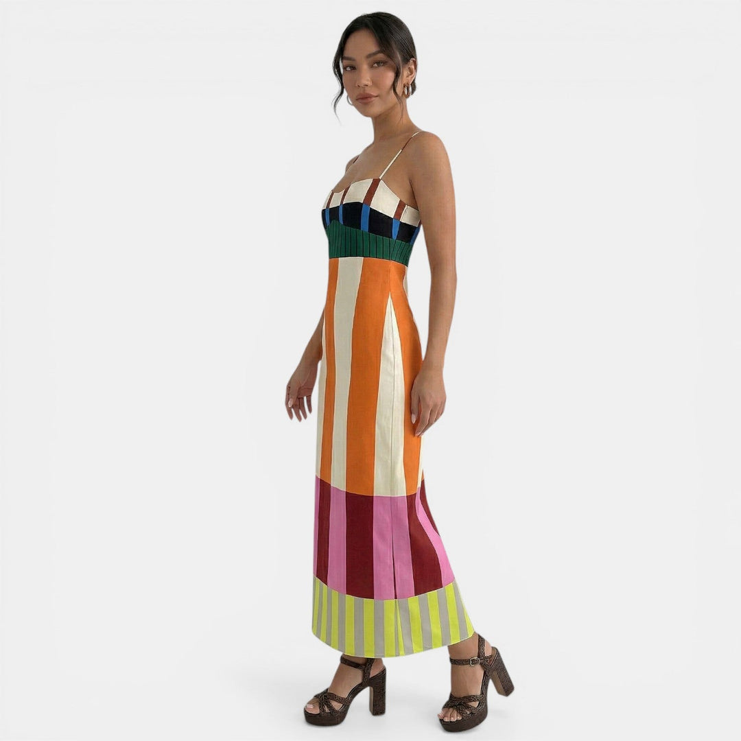 Vestido Maxi Boho Verano Mujer
