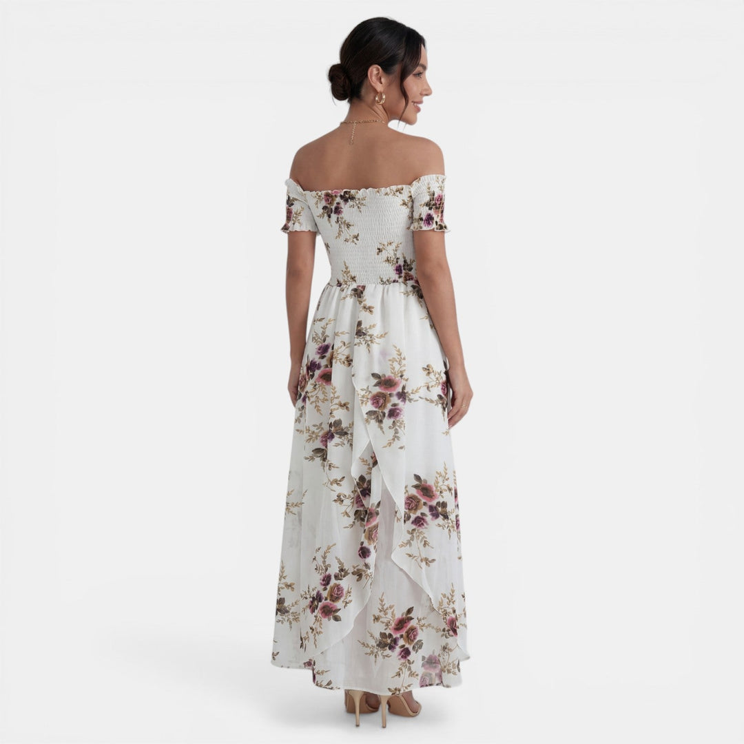 Vestido Maxi Boho Floral Mujer