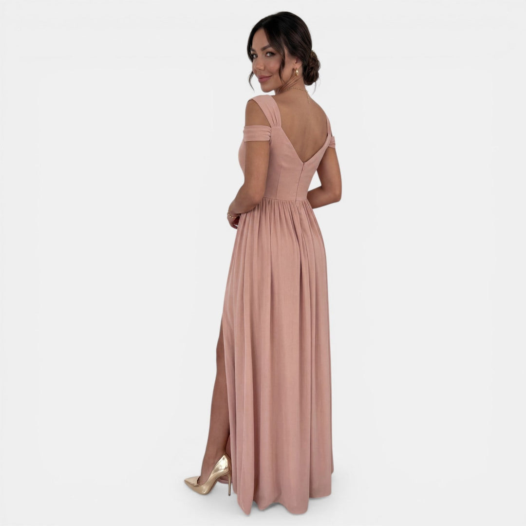 Vestido Maxi Boho Mujer Tirantes Finos