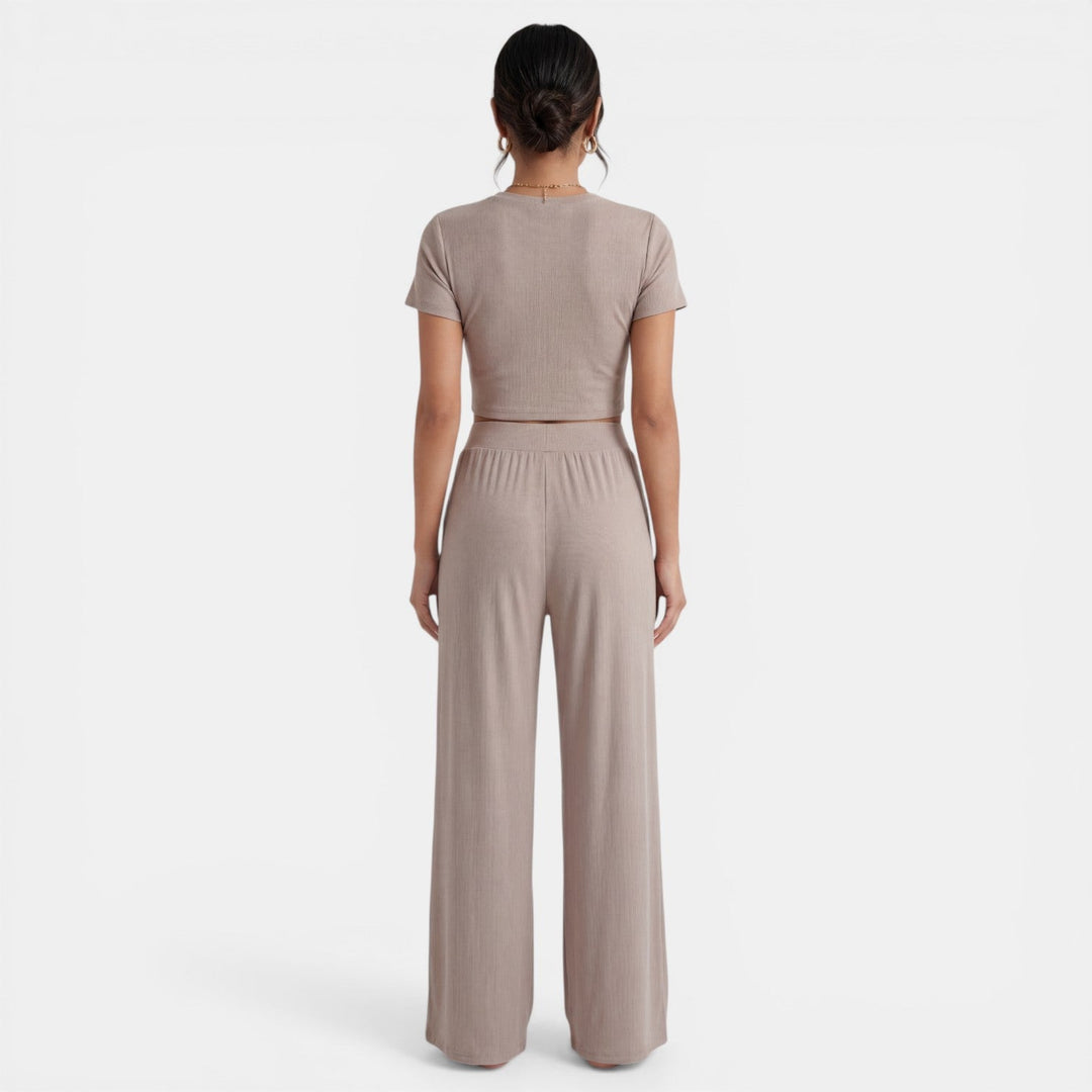 Conjunto Mujer Verano Camiseta y Pantalón