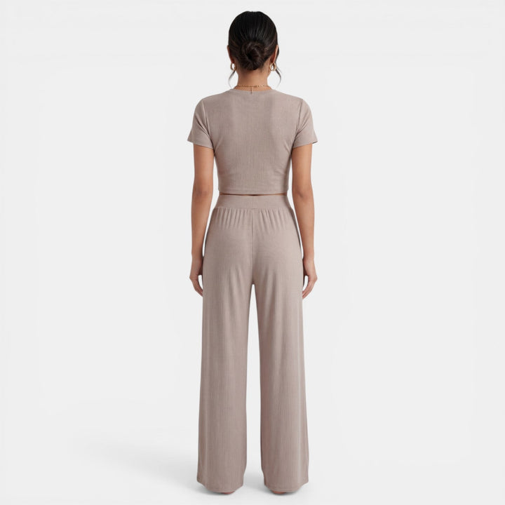 Conjunto Mujer Verano Camiseta y Pantalón