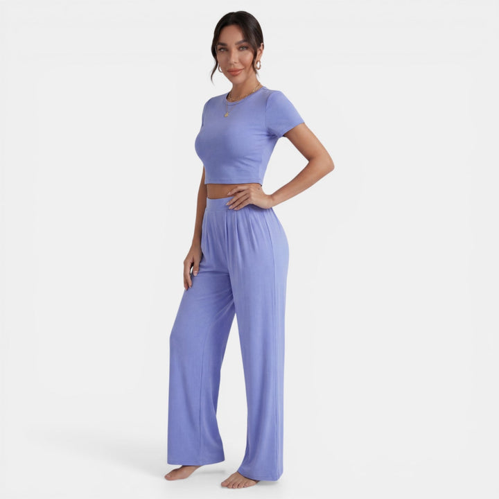Conjunto Mujer Verano Camiseta y Pantalón