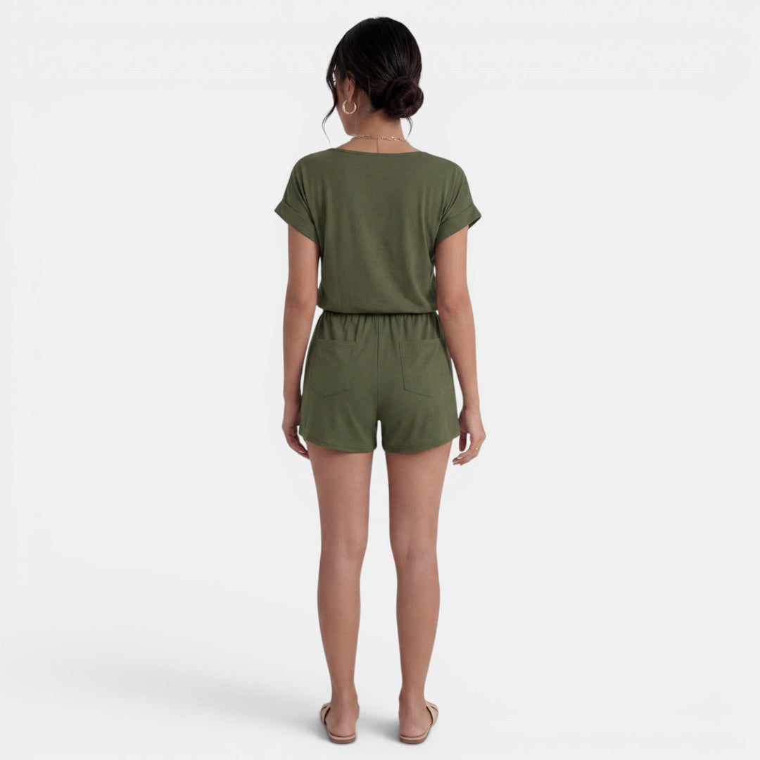 Conjunto Mujer Verano Camisa y Shorts