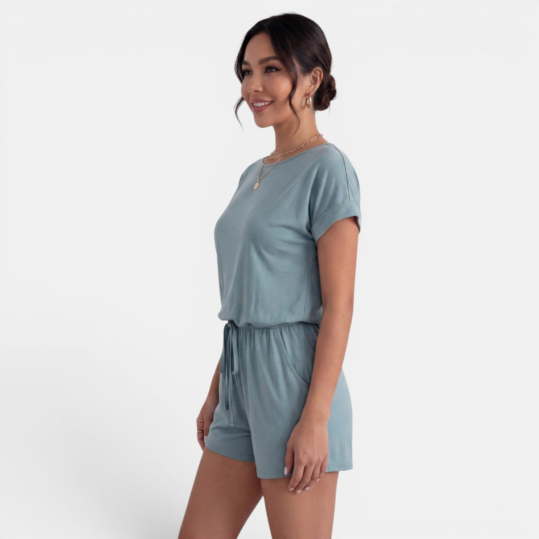 Conjunto Mujer Verano Camisa y Shorts