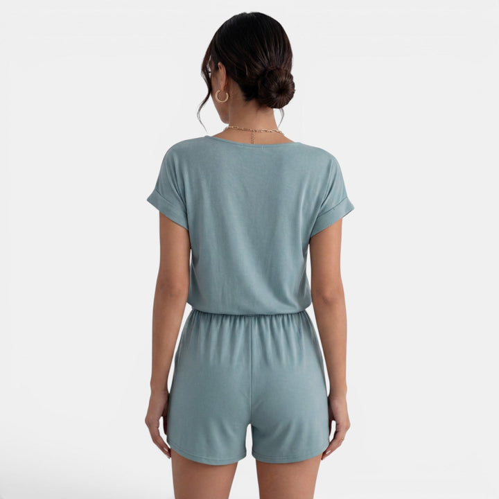 Conjunto Mujer Verano Camisa y Shorts