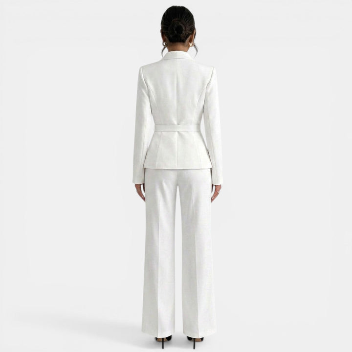 Conjunto Mujer Blanco Elegante