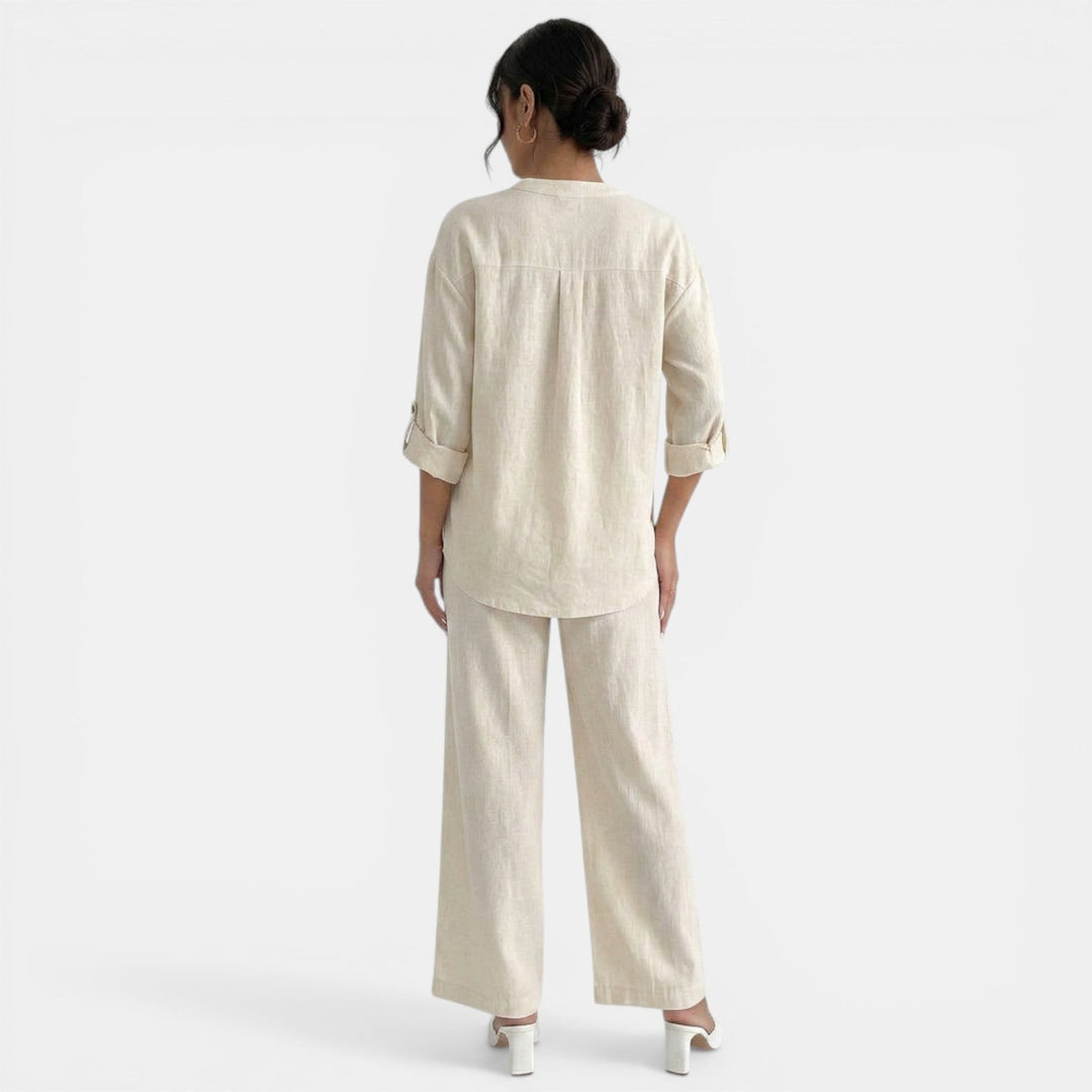 Conjunto Mujer Lino Verano