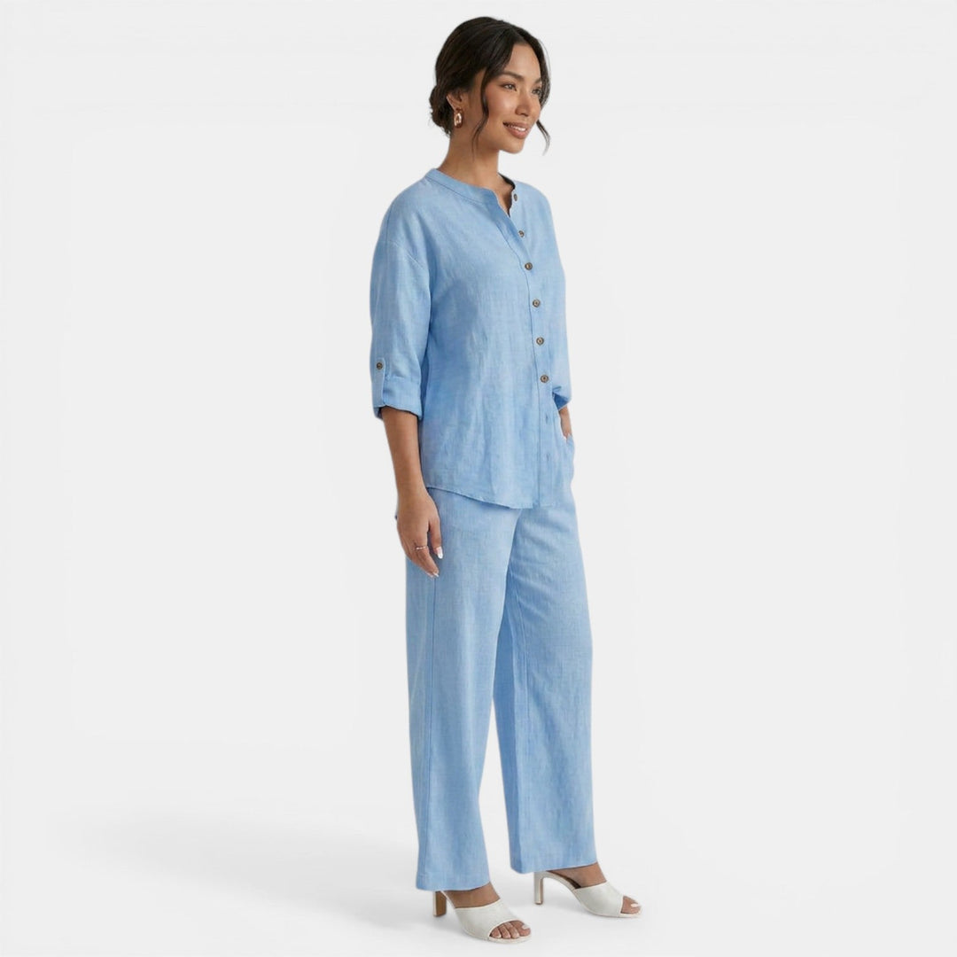 Conjunto Mujer Lino Verano
