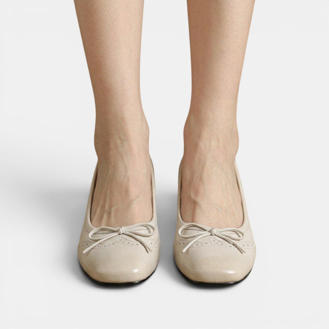 Sandalias Mujer Piel Tacón Medio