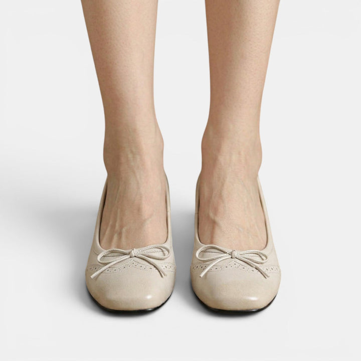 Sandalias Mujer Piel Tacón Medio