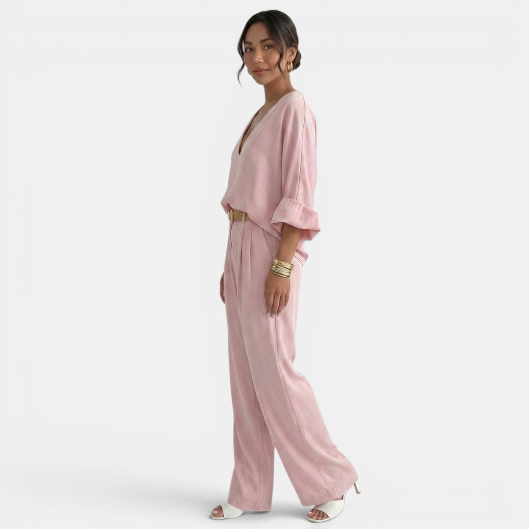 Conjunto Pantalón Lino Verano Mujer