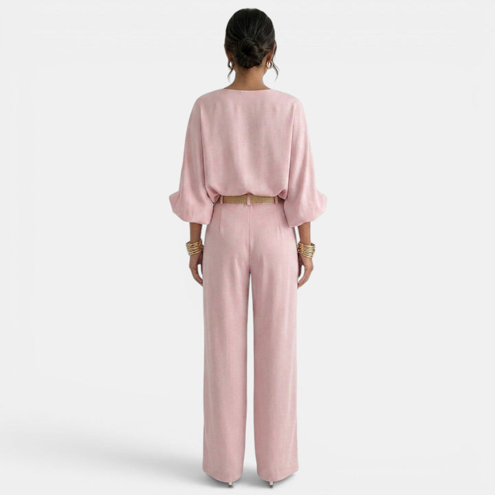 Conjunto Pantalón Lino Verano Mujer