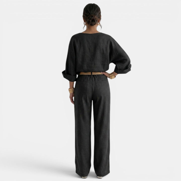 Conjunto Pantalón Lino Verano Mujer