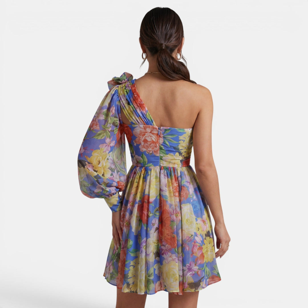 Vestido Corto Mujer Floral Verano