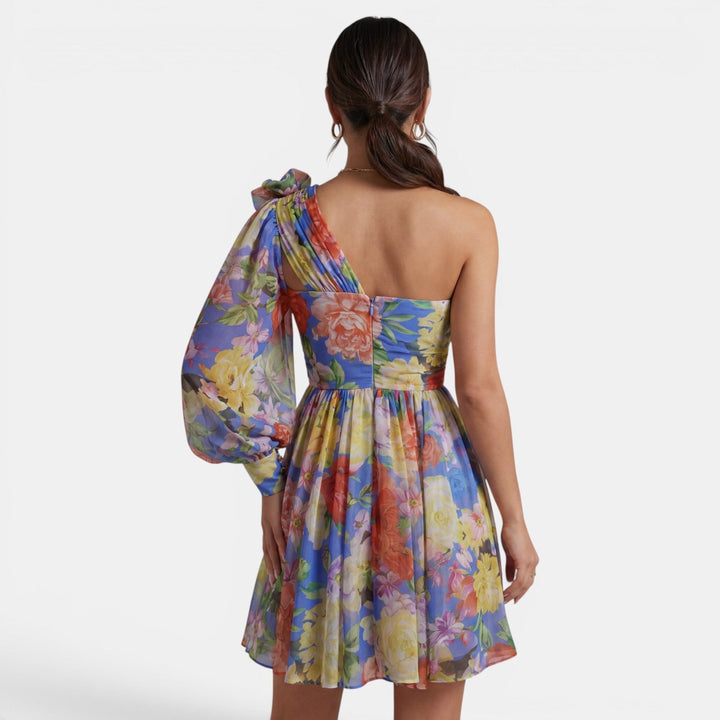 Vestido Corto Mujer Floral Verano