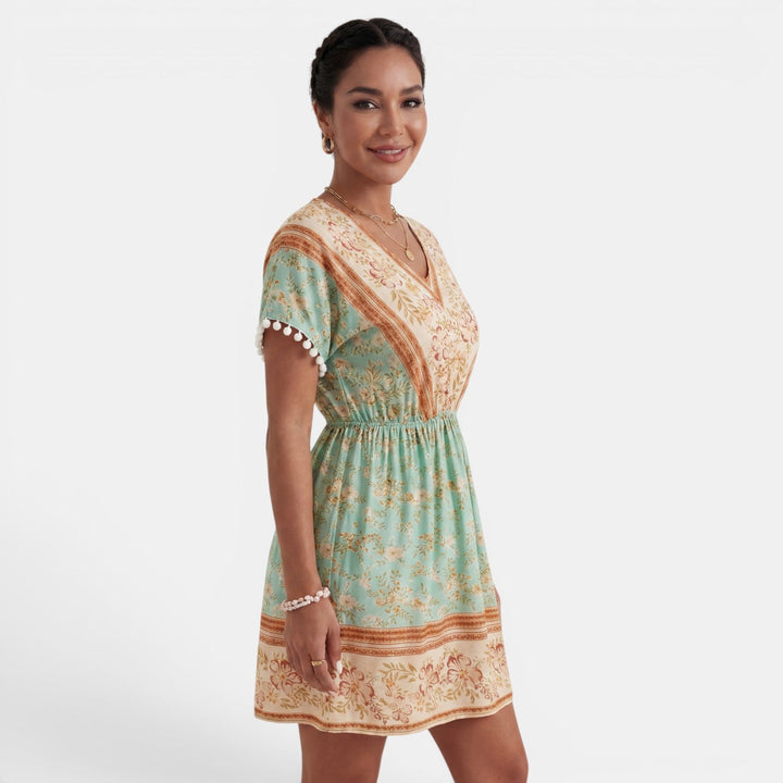 Vestido Corto Mujer Verano