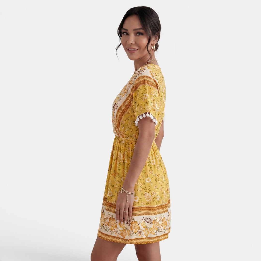 Vestido Corto Mujer Verano