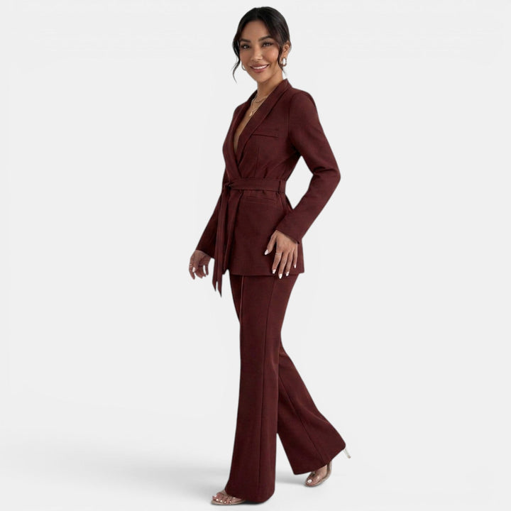 Conjunto Blazer Mujer Oficina Elegante