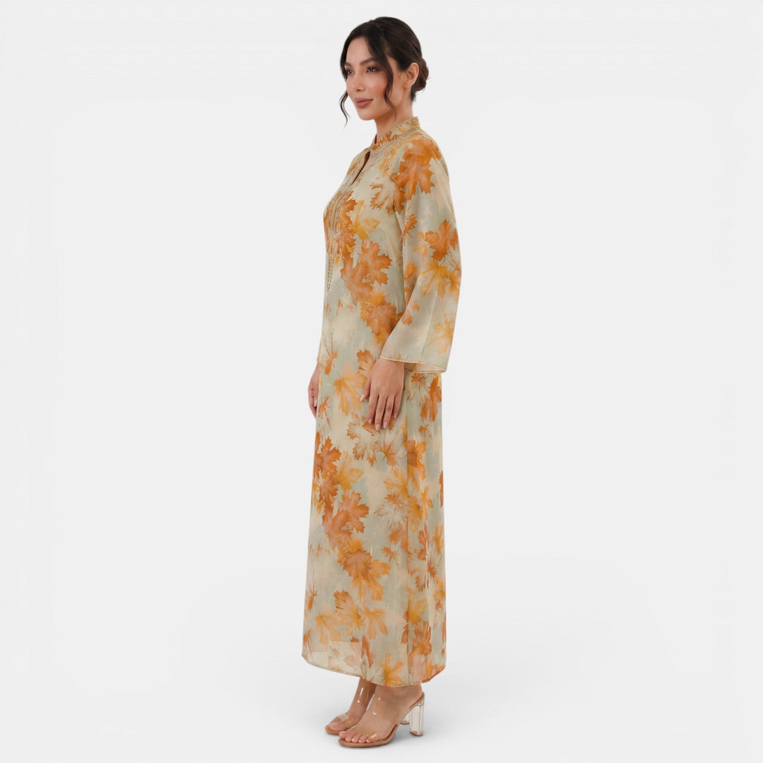 Vestido Largo Floral Mujer Verano