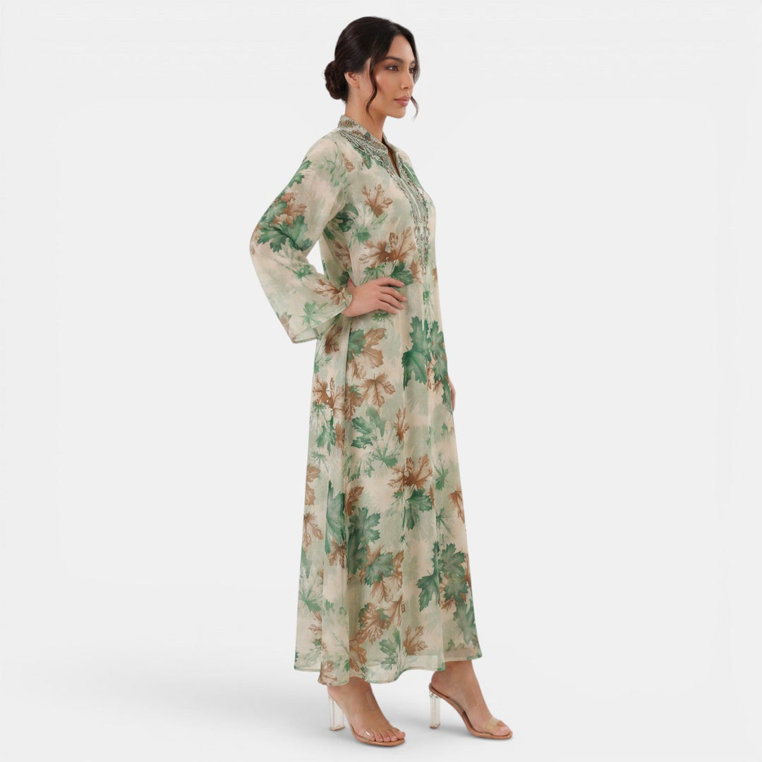 Vestido Largo Floral Mujer Verano