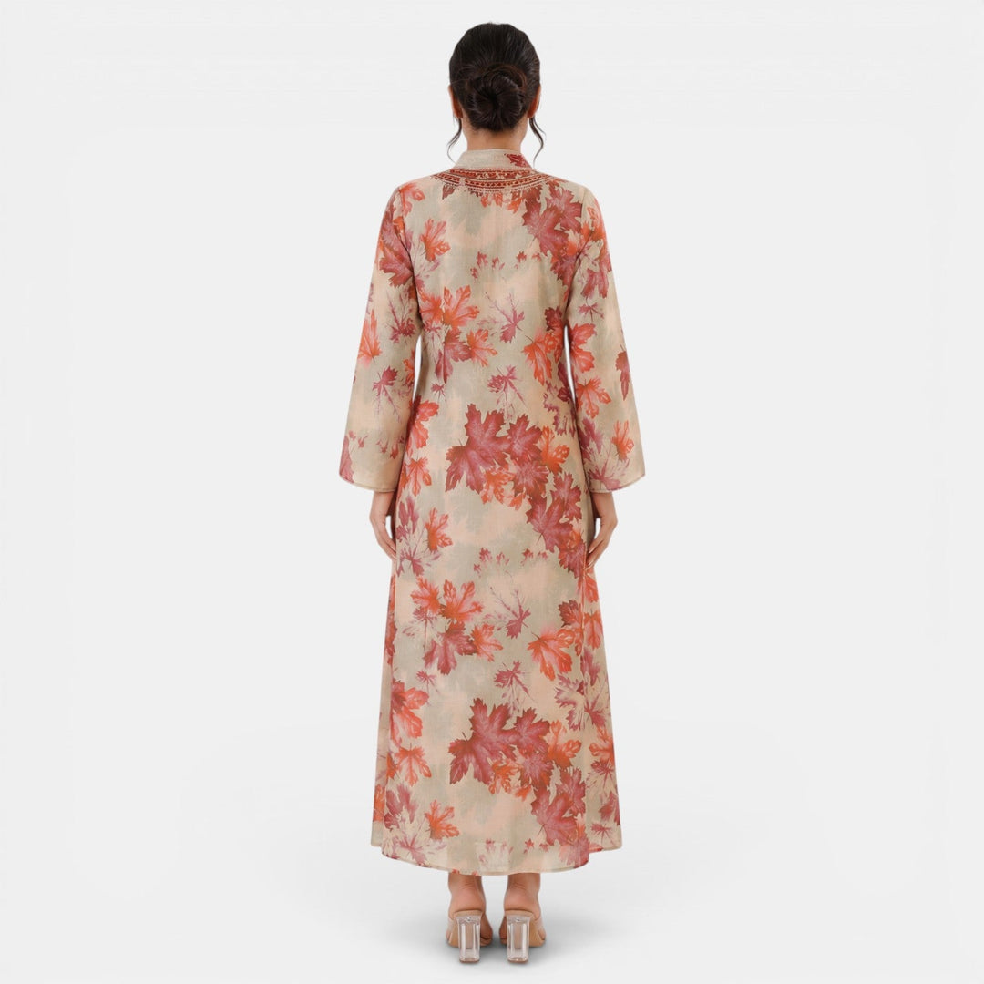 Vestido Largo Floral Mujer Verano