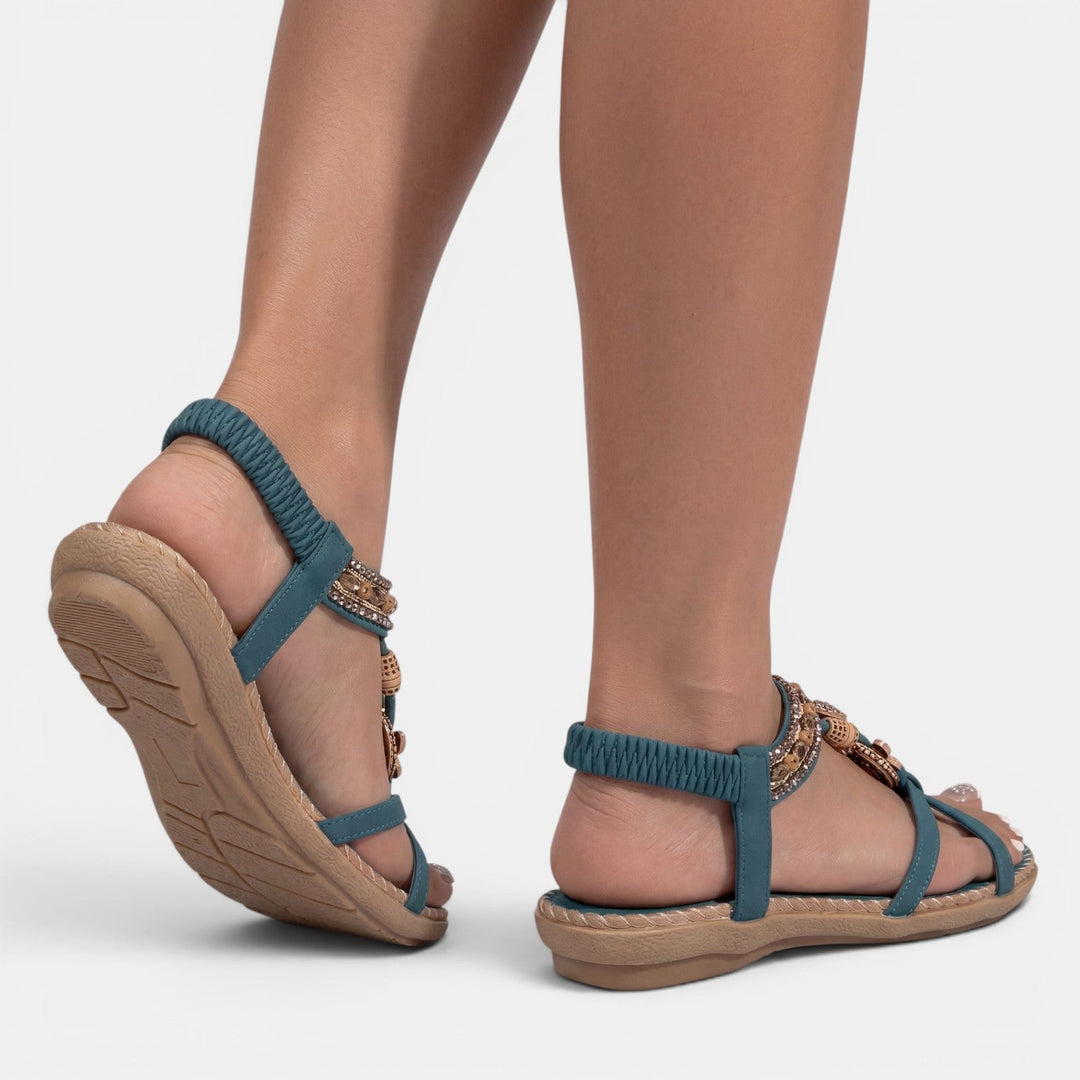 Sandalias Planas Talla Grande