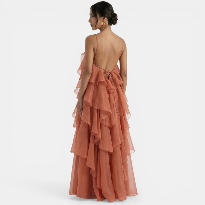 Vestido Largo Elegante Mujer